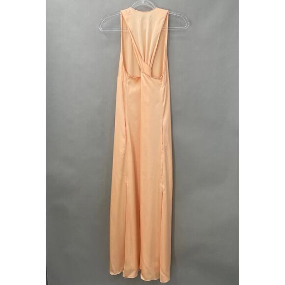 30. Rosetta Getty Maxi Dress Womens 12 Soft Girl Ballet Swiftie Quiet Luxury - Picture 5 of 10